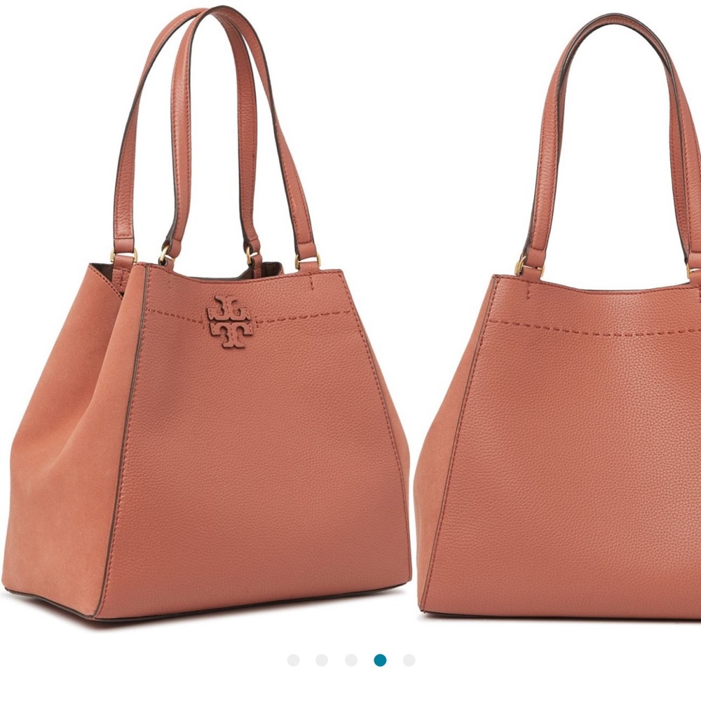 Tory Burch McGraw Leather Tote Bag